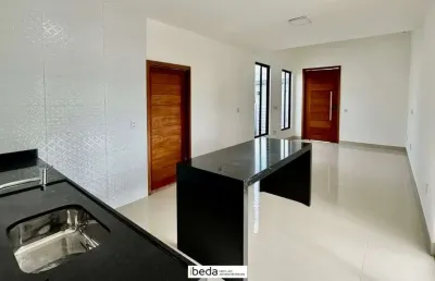 Ibeda - casa a venda condomínio ecoville 1 - 120 m² sala,  2 suites + 1 quarto