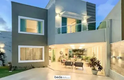 Ibeda - casa de alto padrão à venda green woods– 5 quartos, 4 suítes, piscina 4v