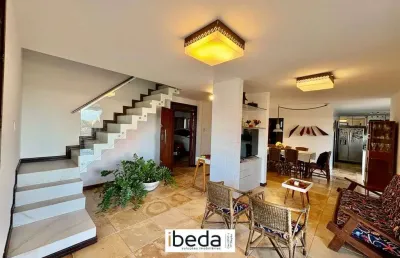 Ibeda - casa à venda em cotovelo com vista mar. sala, varanda, 4 suítes, piscina