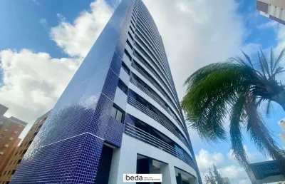 Ibeda - apartamento 120m² à venda em lagoa nova. sala, 2 suítes + quarto 2 vagas