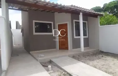 Casa com 2 quartos à venda na avenida a, 21, balneário bambuí (ponta negra), maricá por r$ 300.000