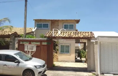 Casa com 4 quartos à venda na rua verdes mares, jardim atlântico oeste (itaipuaçu), maricá por r$ 550.000