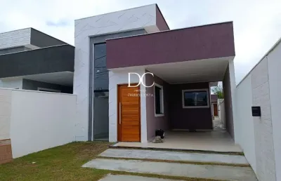 Casa com 3 quartos à venda na rua irene ribeiro, jardim atlântico leste (itaipuaçu), maricá por r$ 555.000