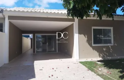 Casa em condomínio fechado com 3 quartos à venda na estrada oscar vieira da costa júnior, 04, cajueiros (itaipuaçu), maricá por r$ 550.000