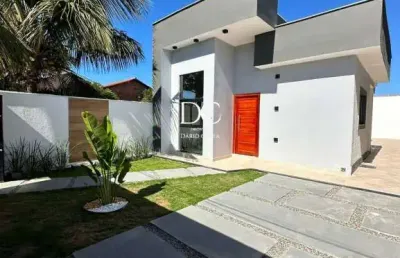 Casa com 3 quartos à venda na avenida dos pombos, itapeba, maricá, 99 m2 por r$ 500.000