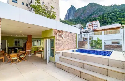 Casa com 7 quartos à venda na rua joão afonso, 65, humaitá, rio de janeiro, 595 m2 por r$ 3.750.000