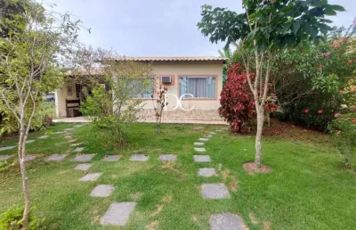 Casa em condomínio fechado com 3 quartos à venda na estrada oscar vieira da costa júnior, cajueiros (itaipuaçu), maricá por r$ 520.000