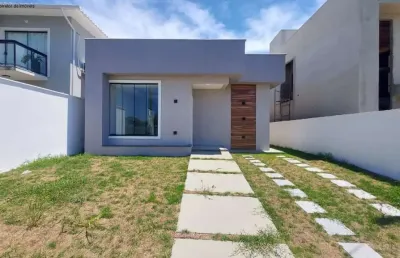 Casa em condomínio fechado com 3 quartos à venda na estrada henfil, pindobas, maricá por r$ 579.900