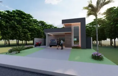 Casa em condomínio fechado com 3 quartos à venda na rua joão da cunha abreu, 190, são josé do imbassaí, maricá por r$ 598.000