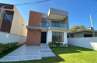 Casa com 4 quartos à venda na rodovia vereador oldemar guedes figueiredo, 2560, ubatiba, maricá por r$ 1.200.000