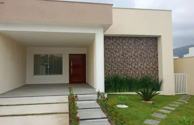 Casa em condomínio fechado com 3 quartos à venda na rodovia vereador oldemar guedes figueiredo, 2419, ubatiba, maricá por r$ 598.000