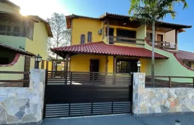 Casa em condomínio fechado com 3 quartos para alugar na rodovia amaral peixoto, km 17, inoã, maricá por r$ 2.900