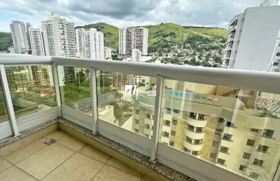 Flat com 1 dormitório à venda, 45 m² por r$ 280.000,00 - centro - nova iguaçu/rj