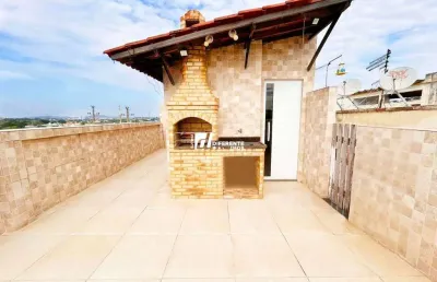 Cobertura com 3 dormitórios à venda, 60 m² por r$ 220.000,00 - centro - nova iguaçu/rj
