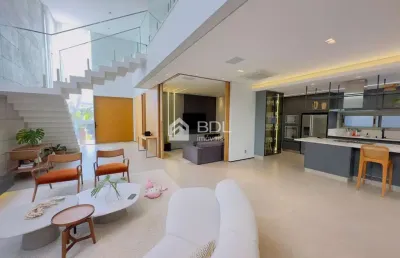Casa em condomínio fechado com 3 quartos à venda na rua torello josé della maggiore orlandi, 44, alphaville dom pedro 3, campinas, 365 m2 por r$ 4.750.000