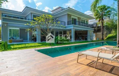 Casa em condomínio fechado com 5 quartos à venda na rua taperebá, 26, loteamento alphaville campinas, campinas, 588 m2 por r$ 8.500.000