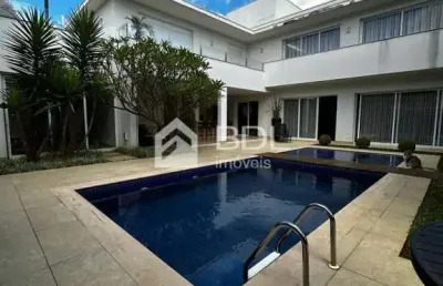 Casa em condomínio fechado com 4 quartos à venda na rua taperebá, 141, loteamento alphaville campinas, campinas, 635 m2 por r$ 4.800.000