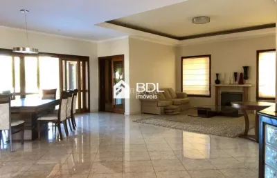 Casa em condomínio fechado com 4 quartos para alugar na rua taperebá, 26, loteamento alphaville campinas, campinas, 540 m2 por r$ 14.000