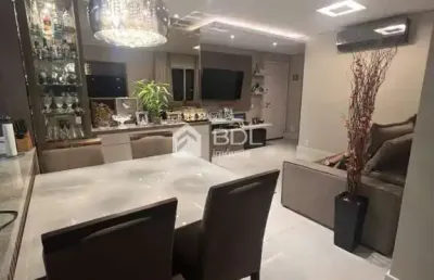 Apartamento com 2 quartos à venda na praça luiz otávio, 2245, mansões santo antônio, campinas, 73 m2 por r$ 980.000