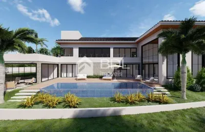 Casa em condomínio fechado com 4 quartos à venda na avenida manoel polycarpo de azevedo joffily junior, 100, swiss park, campinas, 500 m2 por r$ 3.980.000