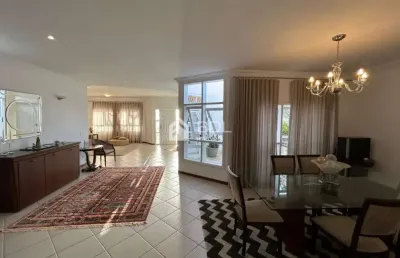 Casa em condomínio fechado com 5 quartos para alugar na rua armando eurico stocco, 112, jardim botânico (sousas), campinas, 452 m2 por r$ 10.000