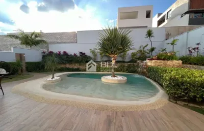 Casa em condomínio fechado com 4 quartos à venda na rua professor roberto magalhães randi, 107, loteamento mont blanc residence, campinas, 450 m2 por r$ 5.190.000