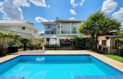 Casa em condomínio fechado com 3 quartos à venda na rua taperebá, 141, loteamento alphaville campinas, campinas, 380 m2 por r$ 3.500.000