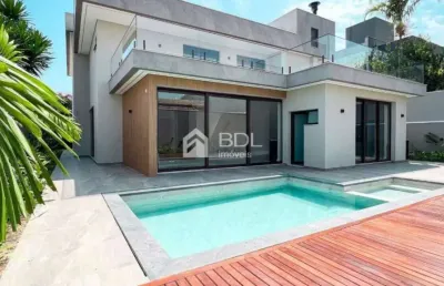 Casa em condomínio fechado com 3 quartos à venda na rua taperebá, 26, loteamento alphaville campinas, campinas, 498 m2 por r$ 6.700.000