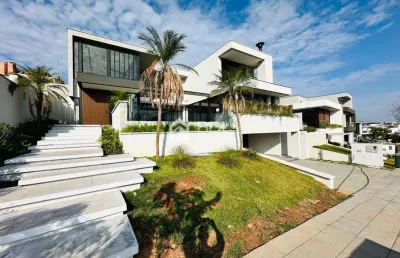 Casa em condomínio fechado com 5 quartos à venda na rua josé rodrigues de oliveira, 44, alphaville dom pedro 3, campinas, 560 m2 por r$ 6.500.000