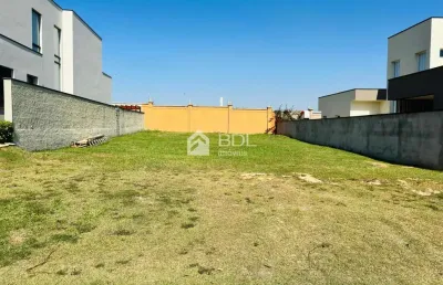 Terreno em condomínio fechado à venda na rua ettore rebecca, 161, alphaville dom pedro 2, campinas por r$ 1.250.000