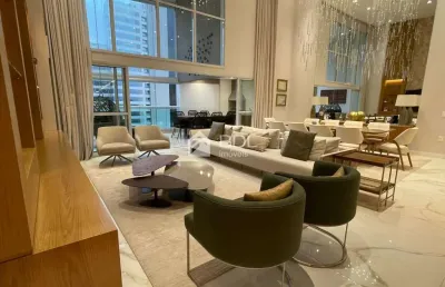 Apartamento com 4 quartos à venda na avenida parkinson, 71, alphaville empresarial, barueri, 336 m2 por r$ 4.650.000