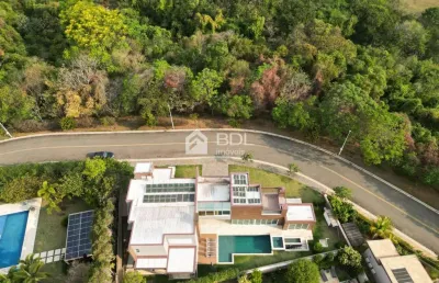 Casa em condomínio fechado com 4 quartos para alugar na rua professor roberto magalhães randi, 107, loteamento mont blanc residence, campinas, 524 m2 por r$ 28.000