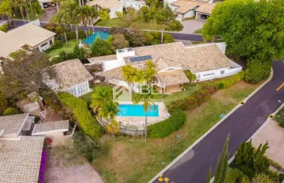 Casa em condomínio fechado com 4 quartos à venda na avenida professora dea ehrhardt carvalho, 81, sítios de recreio gramado, campinas, 628 m2 por r$ 3.880.000