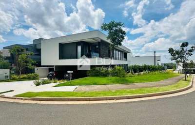 Casa em condomínio fechado com 4 quartos à venda na rua ettore rebecca, 161, alphaville dom pedro 2, campinas, 390 m2 por r$ 5.500.000