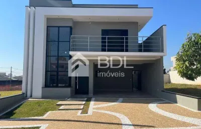 Casa em condomínio fechado com 3 quartos à venda na rua fícus, 1, parque olívio franceschini, hortolândia, 165 m2 por r$ 990.000