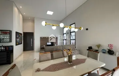Casa em condomínio fechado com 3 quartos à venda na rua líbero badaró, 735, jardim santa rita de cássia, hortolândia, 234 m2 por r$ 1.850.000