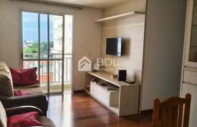 Apartamento com 3 quartos à venda na avenida imperatriz leopoldina, 550, vila nova, campinas, 70 m2 por r$ 618.000