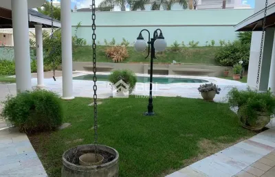 Casa em condomínio fechado com 3 quartos para alugar na rua taperebá, 26, loteamento alphaville campinas, campinas, 397 m2 por r$ 15.000