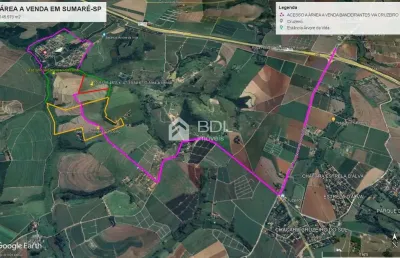 Terreno comercial à venda na rod. dos bandeirantes, 00, área rural de sumaré, sumaré por r$ 29.000.000