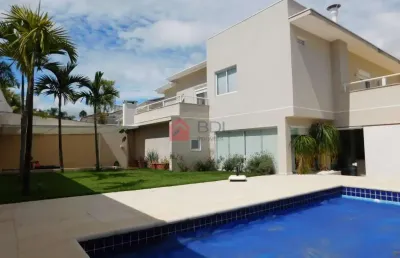 Casa em condomínio fechado com 4 quartos à venda na rua taperebá, 26, loteamento alphaville campinas, campinas, 410 m2 por r$ 3.500.000