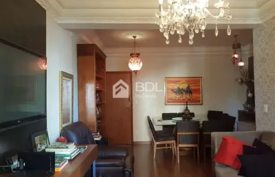 Apartamento com 3 quartos à venda na rua dona libânia, 1941, vila itapura, campinas, 106 m2 por r$ 640.000