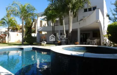 Casa em condomínio fechado com 5 quartos à venda na rua taperebá, 26, loteamento alphaville campinas, campinas, 520 m2 por r$ 3.200.000