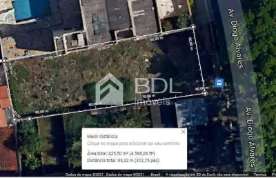 Terreno comercial à venda na avenida diogo álvares, 970, parque são quirino, campinas por r$ 499.000