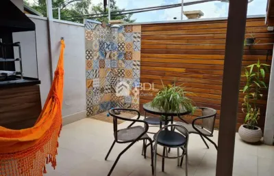 Casa em condomínio fechado com 3 quartos à venda na rua professor antônio nogueira braga, 76, parque rural fazenda santa cândida, campinas, 98 m2 por r$ 850.000