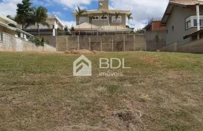Terreno em condomínio fechado à venda na rua das ixias, 107, alphaville dom pedro, campinas por r$ 959.000