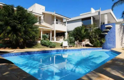 Casa em condomínio fechado com 4 quartos à venda na rua taperebá, 26, loteamento alphaville campinas, campinas, 335 m2 por r$ 3.500.000