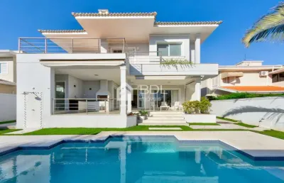 Casa em condomínio fechado com 4 quartos à venda na rua taperebá, 141, loteamento alphaville campinas, campinas, 422 m2 por r$ 3.800.000