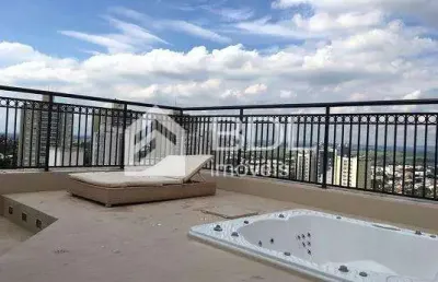 Cobertura com 3 quartos à venda na rua hermantino coelho, 1000, mansões santo antônio, campinas, 210 m2 por r$ 1.600.000