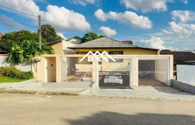 R$ 950 mil p/ r$ 820 mil (estuda permuta) - terreno 473m², 3 casas (aprox.300m²), portão, curitiba/pr.