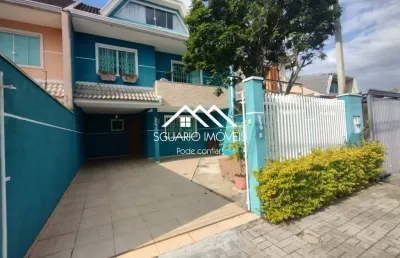 R$ 1.099.900 - triplex 250 m², 3 qts (1 suíte com hidro), ático amplo, 3 vagas, cajurú, curitiba/pr.